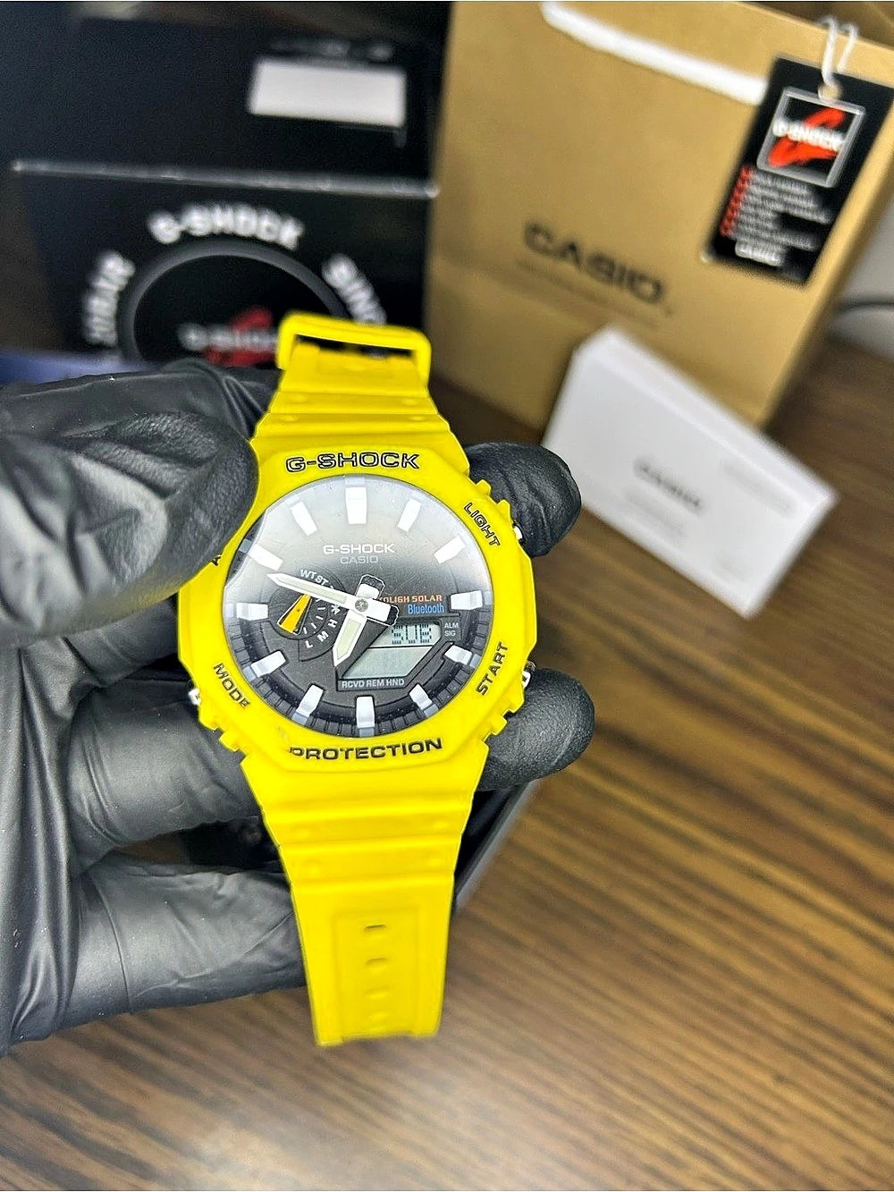 G-SHOCK Yellow Black Watch NWT